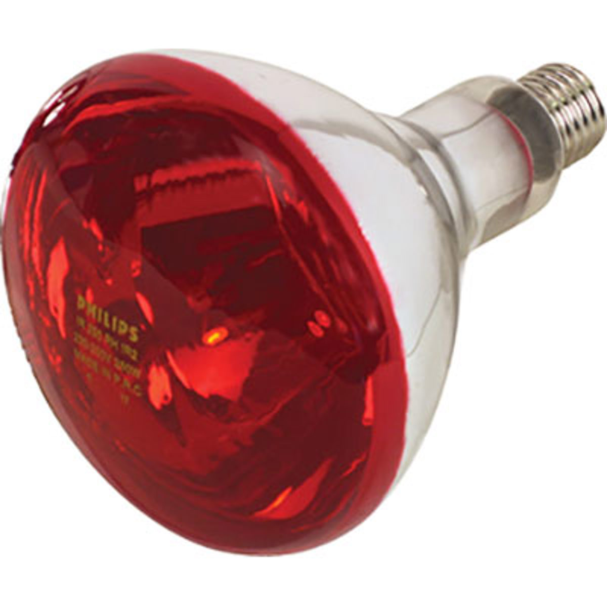 LAMPADA RIFLETTORE PULCINI INFRAROSSI VOLT 230 WATT 150 E27 MM 125