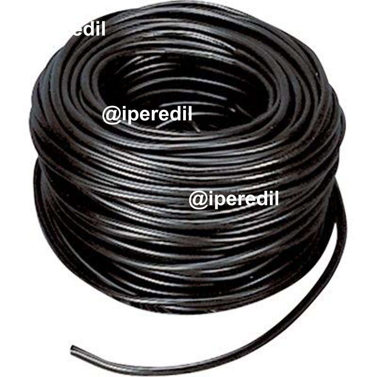 TUBO CONIGLI GOMMA NERA MM 10 MT 100 - 01155097