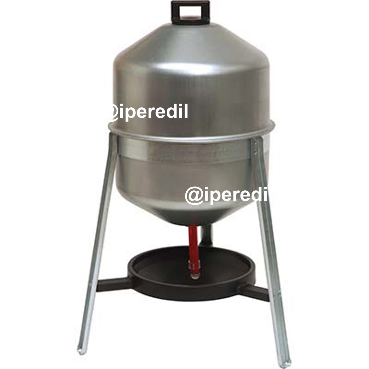 ABBEVERATOIO AVICOLI SU TRIPODE ZINCATO NEW CONTRO LT 30 - 01155235