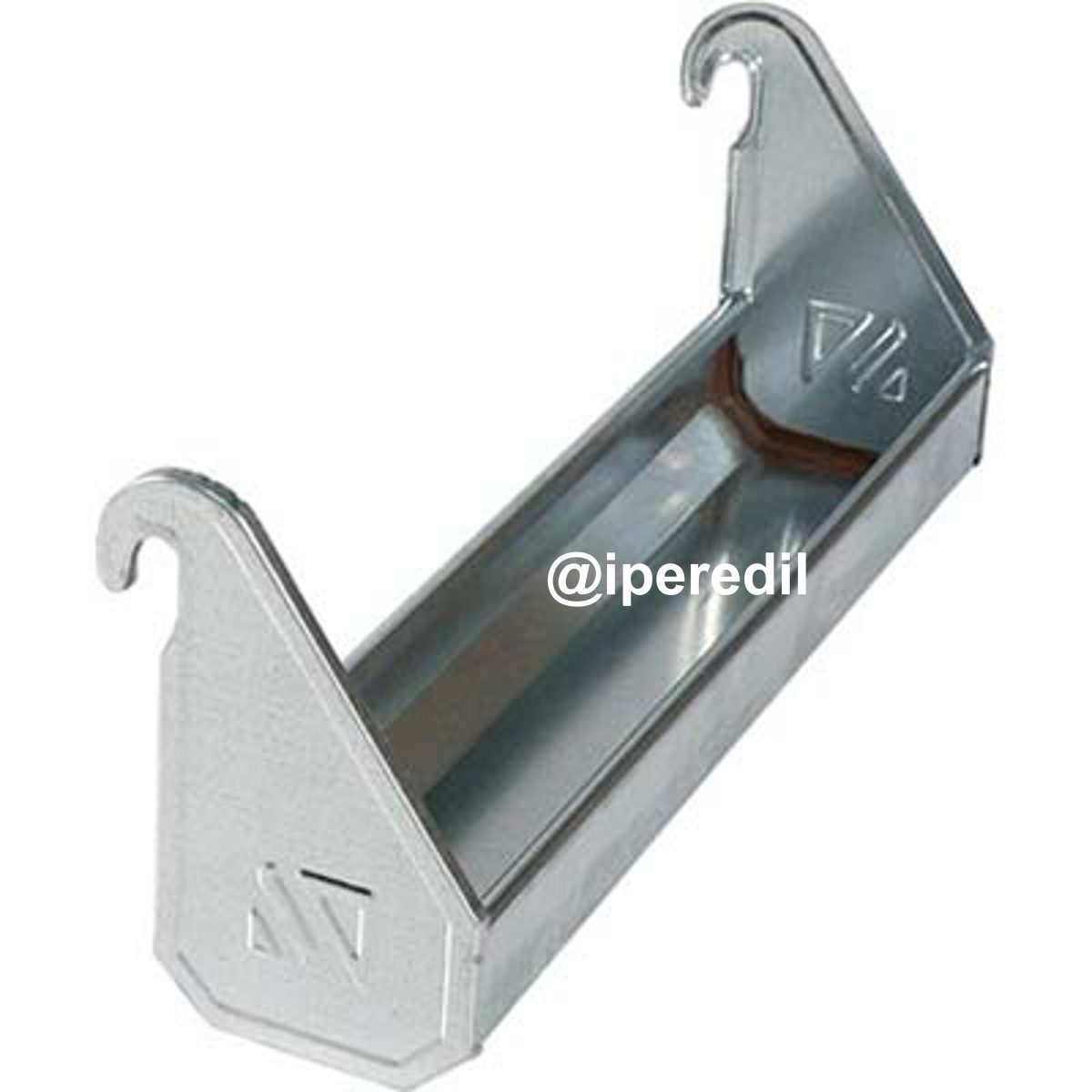 MANGIATOIA ABBEVERATOIO AVICOLI A GANCI ACCIAIO ZINCATO CM 40 - 01155340