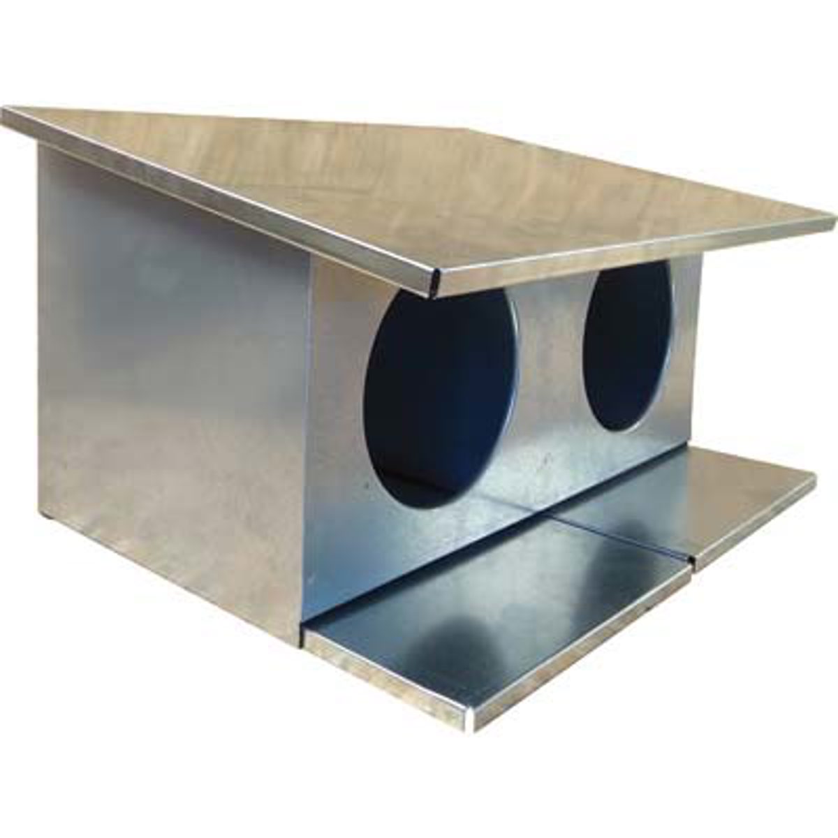 COLOMBAIA ACCIAIO ZINCATO CM 58X32 H.CM 40