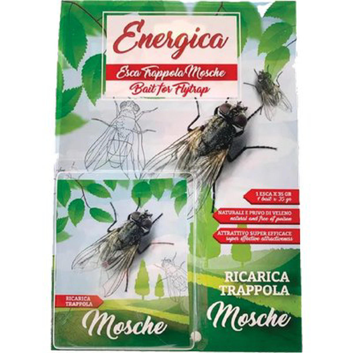ESCA TRAPPOLA MOSCHE ENERGICA GR 25