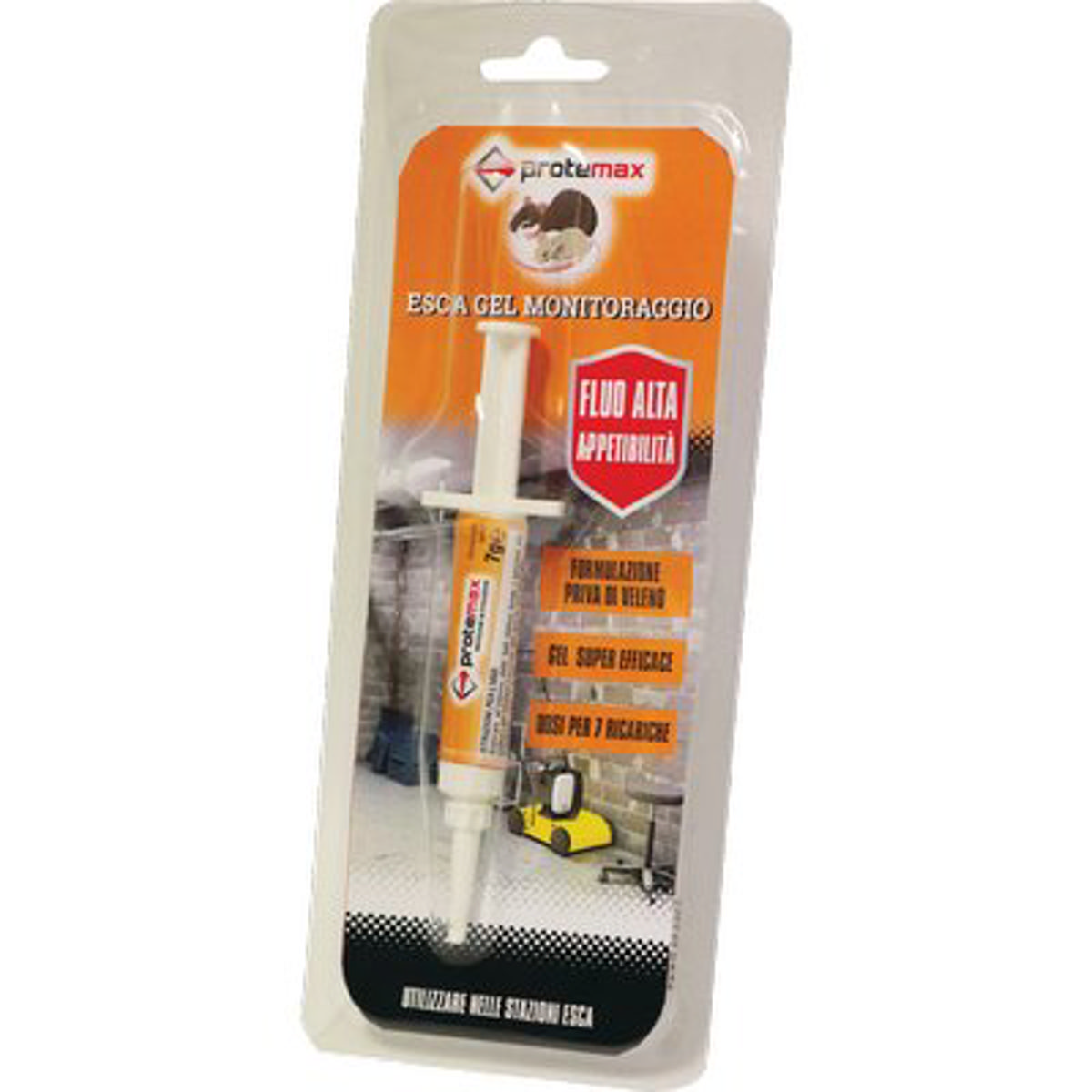 ESCA TRAPPOLA TOPI SUPERCAT PROTEMAX SIRINGA GR. 7 FLUORESCENTE - 01166608