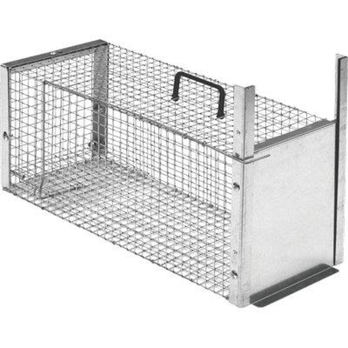 TRAPPOLA PREDATORI A GALLERIA NOVITAL ACCIAIO ZINC CM 62,5X24 H.CM 26 - 01166920