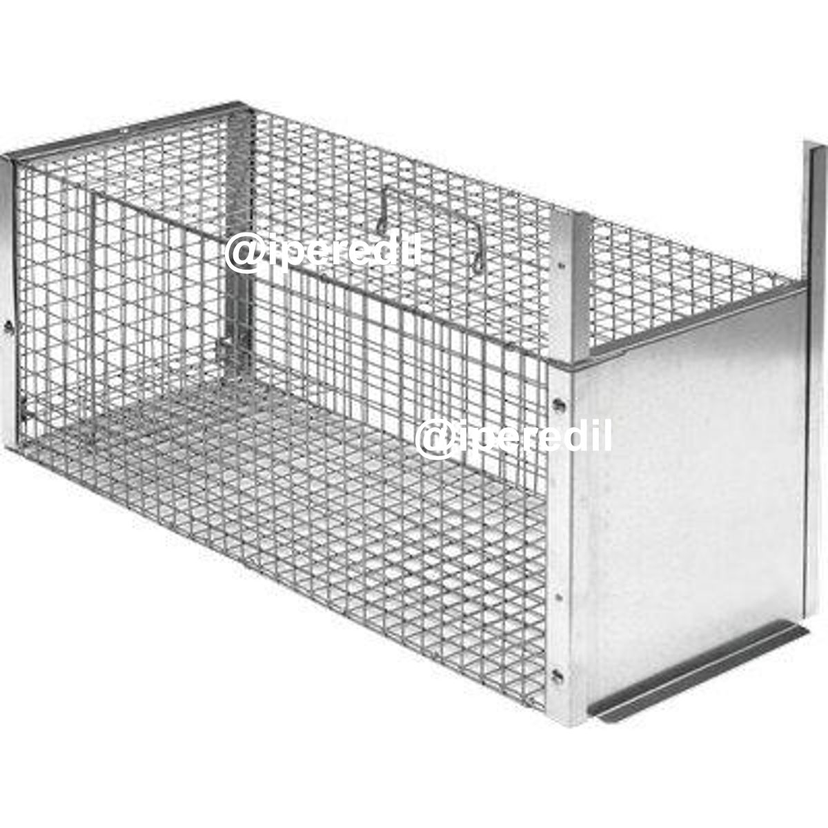 TRAPPOLA PREDATORI A GALLERIA NOVITAL ACCIAIO ZINC CM 82,5X32 H.CM 34 - 01166921