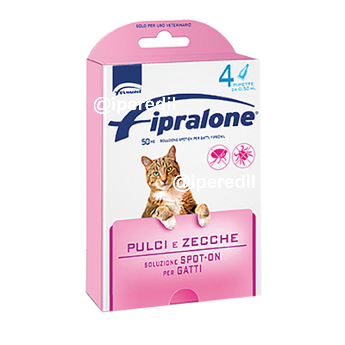 ANTIPARASSITARIO FIPRALONE SPOT ON GATTO FORMEVET CF=PIPETTE 4