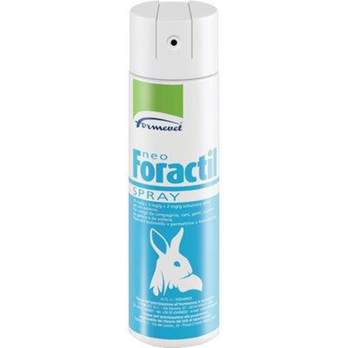 ANTIPARASSITARIO NEOFORACTIL CONIGLI FORMEVET SPRAY ML 250