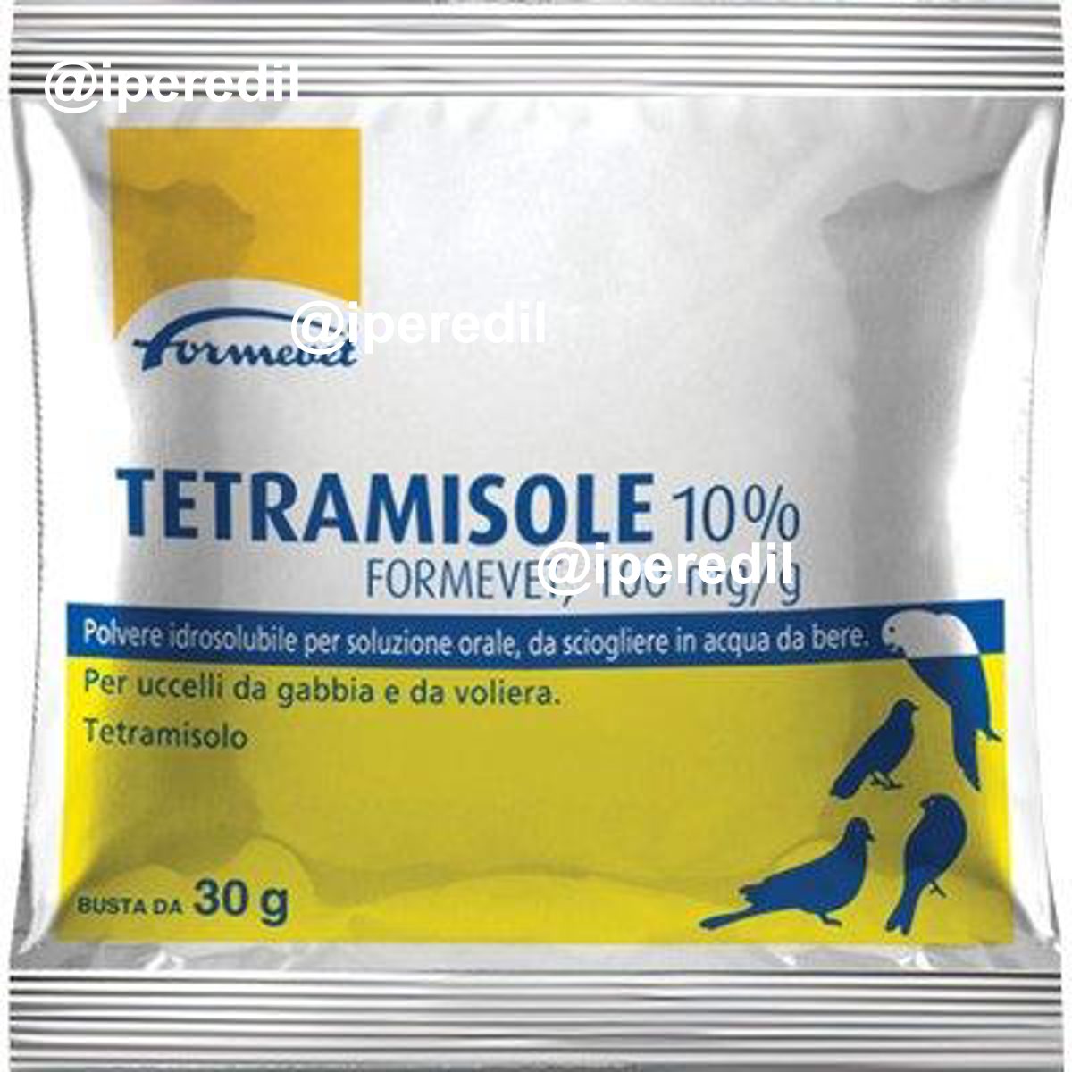 ANTIBIOTICO VOLATILI TETRAMISOLE 10% FORMEVET GR 30 - 01191282