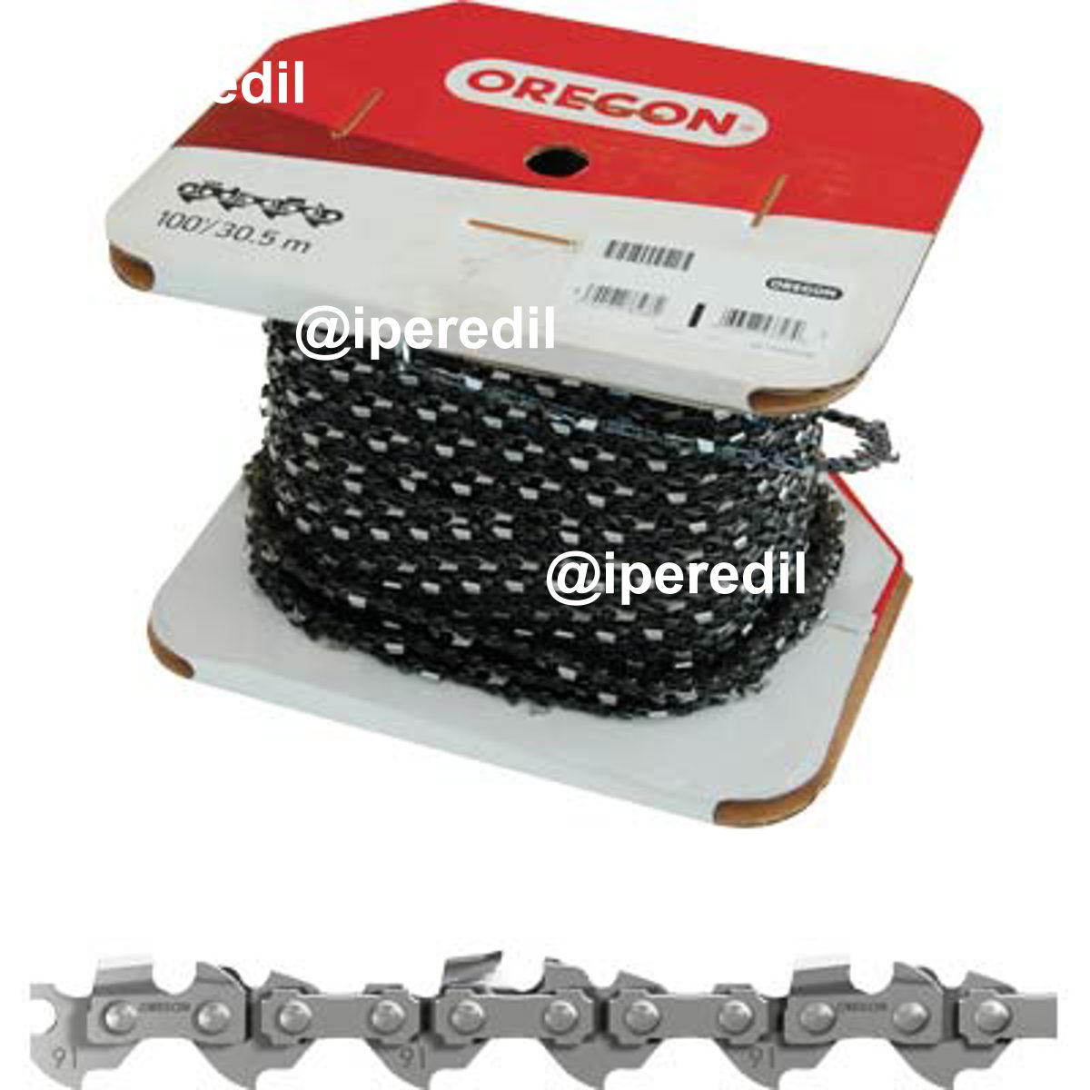 CATENA X MOTOSEGA ROTOLO 3/8R OREGON 1637X1,3 MT 30,5 91P100R