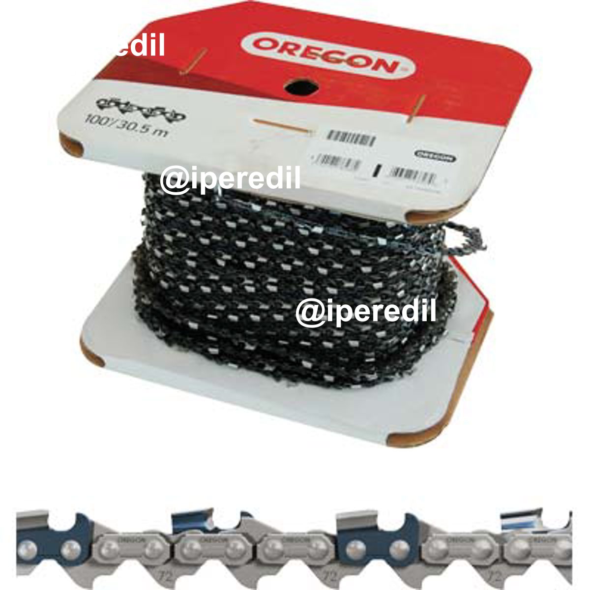 CATENA X MOTOSEGA ROTOLO 3/8 OREGON 1640X1,3 MT 30,5 72DPX100R