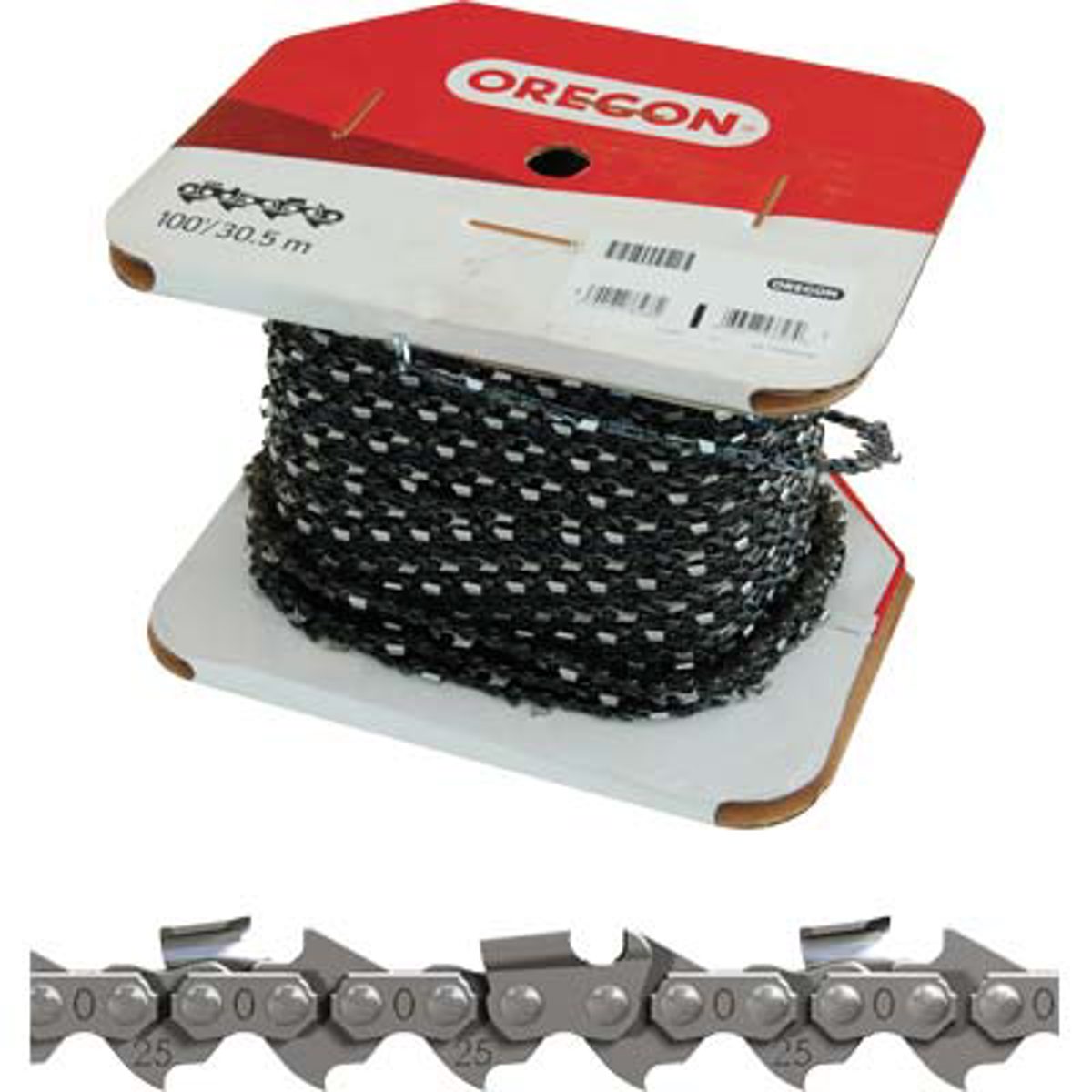 CATENA X MOTOSEGA ROTOLO 1/4 OREGON 2392X1,3 MT 30,5 25AP100R
