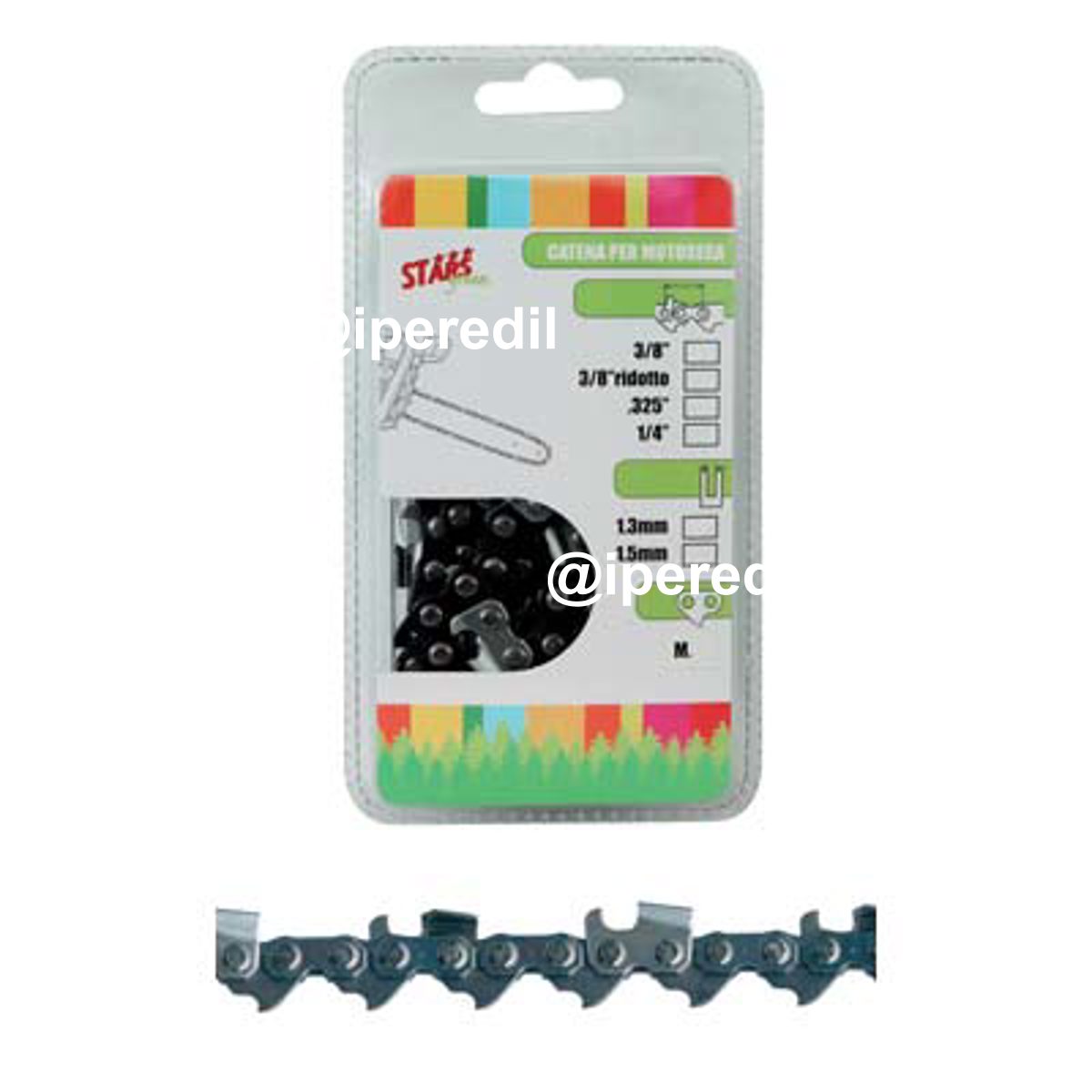 CATENA X MOTOSEGA 3/8 STARS 50X1,3 72DP50E