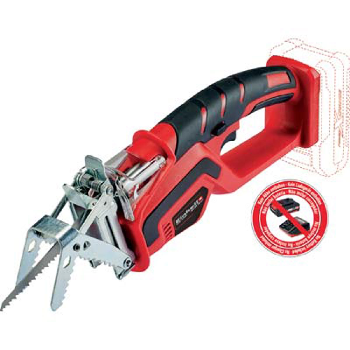 ELETTROSEGA BATTERIA GE-GS 18 LI EINHELL VOLT 18 X-CHANGE MM 70 SOLO CORPO MACCHINA - 01223266