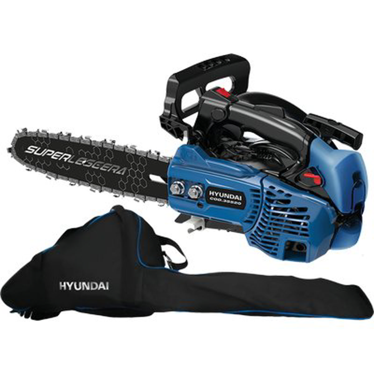 MOTOSEGA SUPERLEGGERA 35520 HYUNDAI +BORSA OMAGGIO 2T CC 25,4 CM 25 40X1,3X3/8R