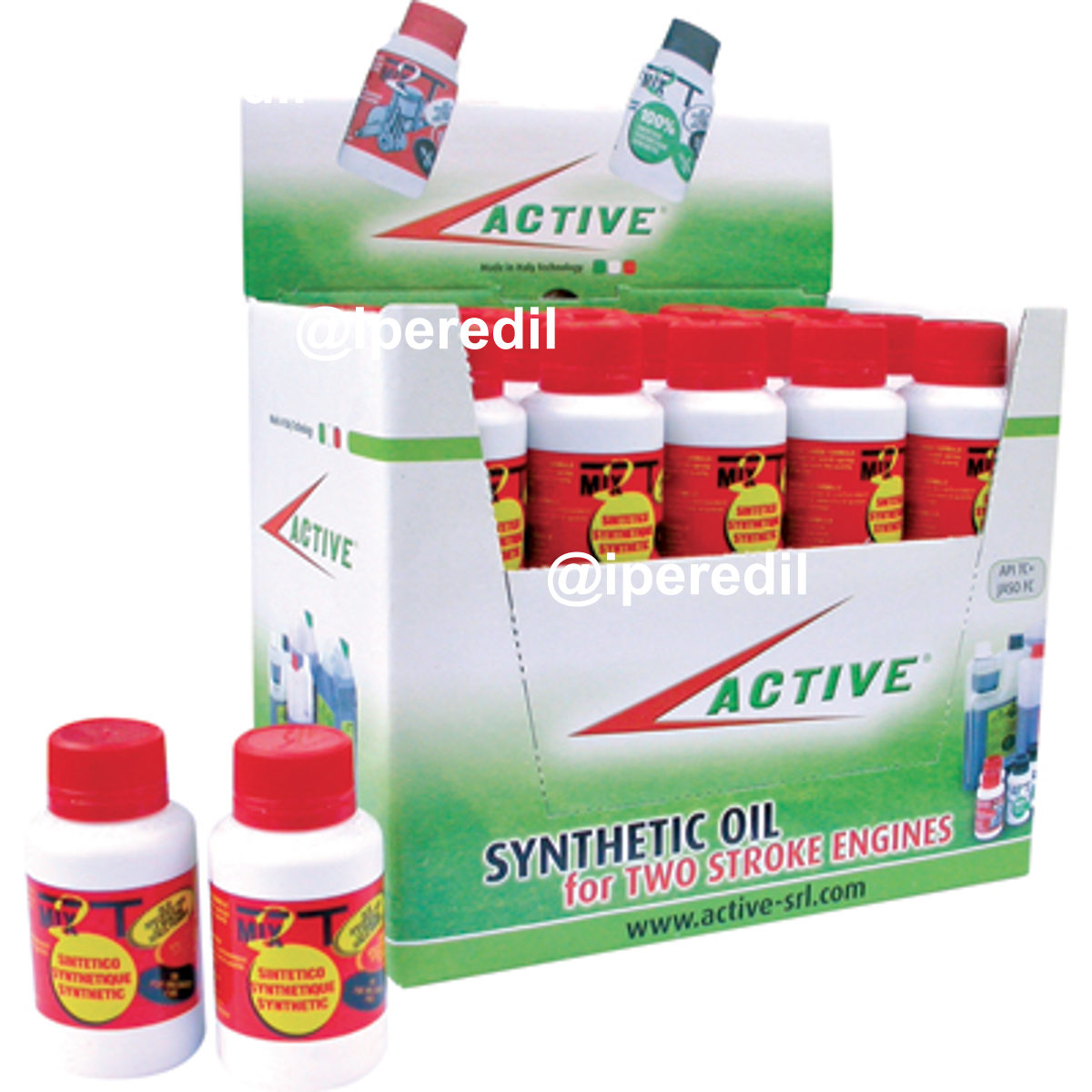 OLIO 2T SINTETICO ACTIVE ML 100 ADDITIVATO