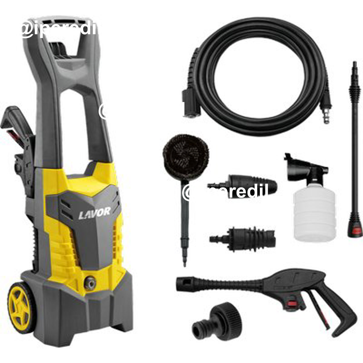 IDROPULITRICE A.FREDDA FURY PLUS 120 LAVORWASH WATT 1700 BAR 120 LT/H 330