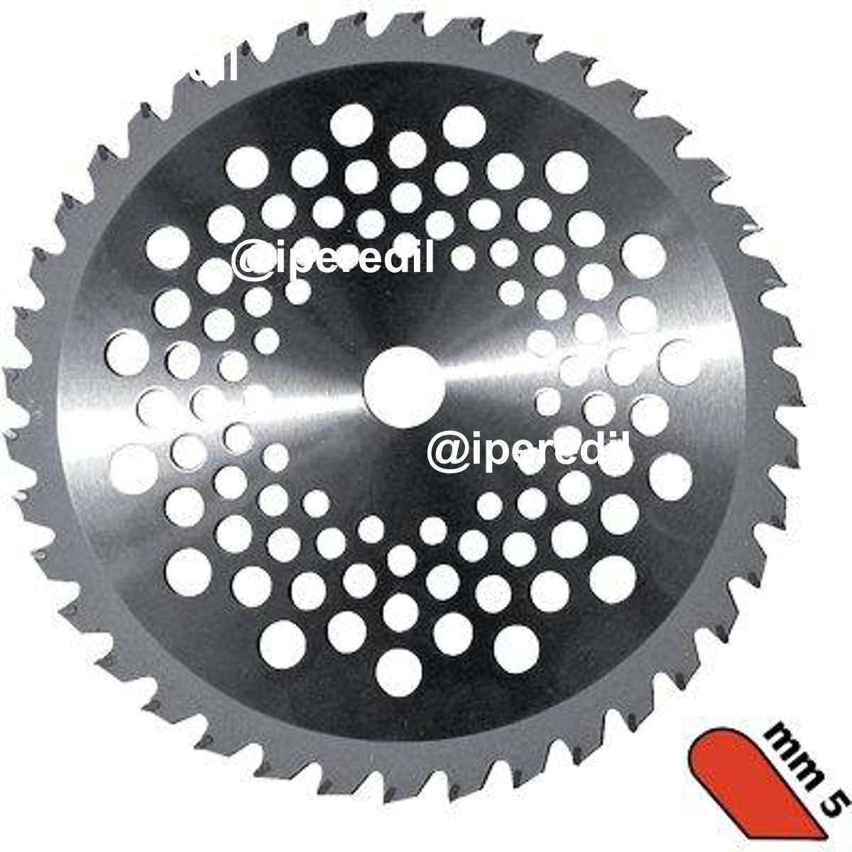 DISCO X DECESPUGLIATORE AL TUNGSTENO PROFY STARS ACCIAIO DENTI 40 D.MM 255 S.MM 2,0 WIDIA MM 5