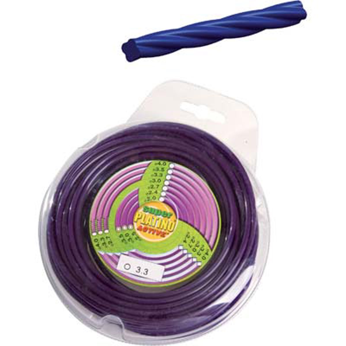 FILO X DECESPUGLIATORE PLATINO ECOSILENT ACTIVE MM 3,3 MT 15 - 01227331