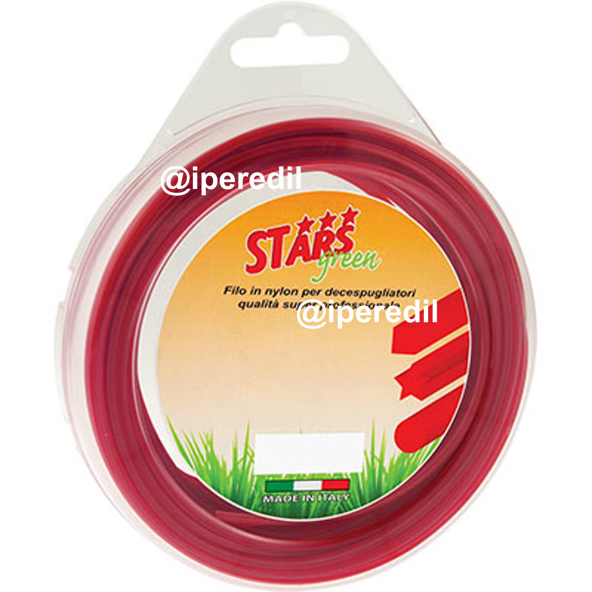 FILO X DECESPUGLIATORE QUADRO CORALLO STARS MM 2,4 MT 15