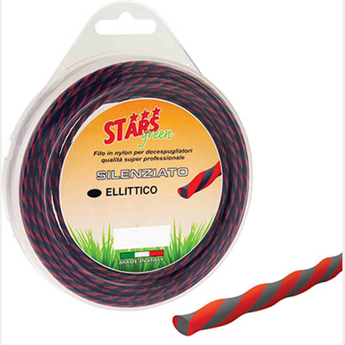 FILO X DECESPUGLIATORE SILENZIATO STARS MM 3,5 MT 12