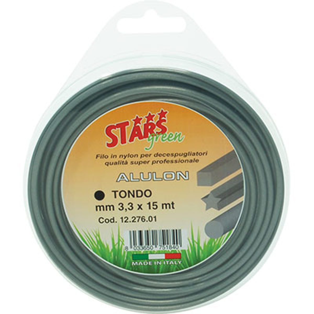 FILO X DECESPUGLIATORE TONDO ALULON STARS MM 3,3 MT 15 - 01227601
