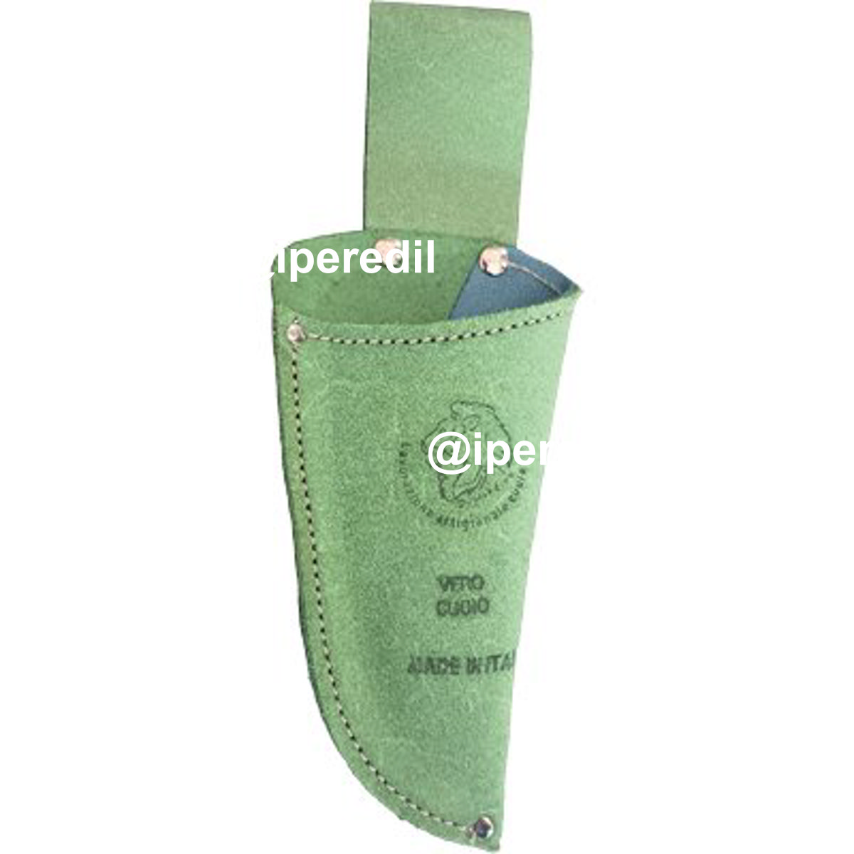 FODERO FORBICE POTA RIVETTATO PREMIUM CUOIO CM 10X28