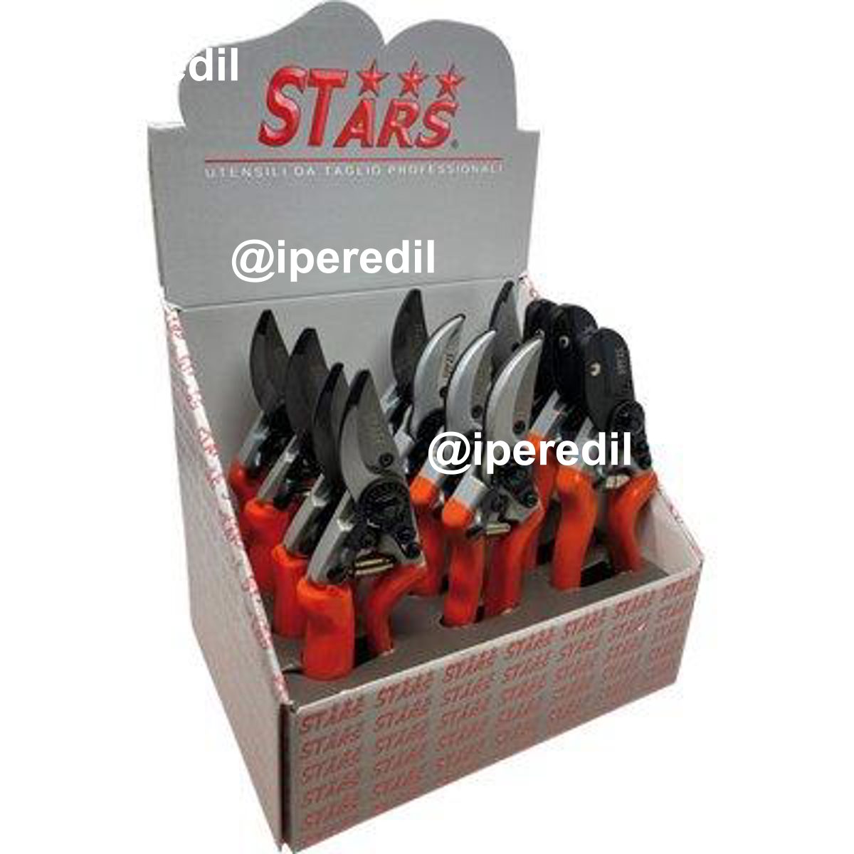 FORBICI POTA KIT PROFY STARS KT=PZ 24 + EXPO CARTONE