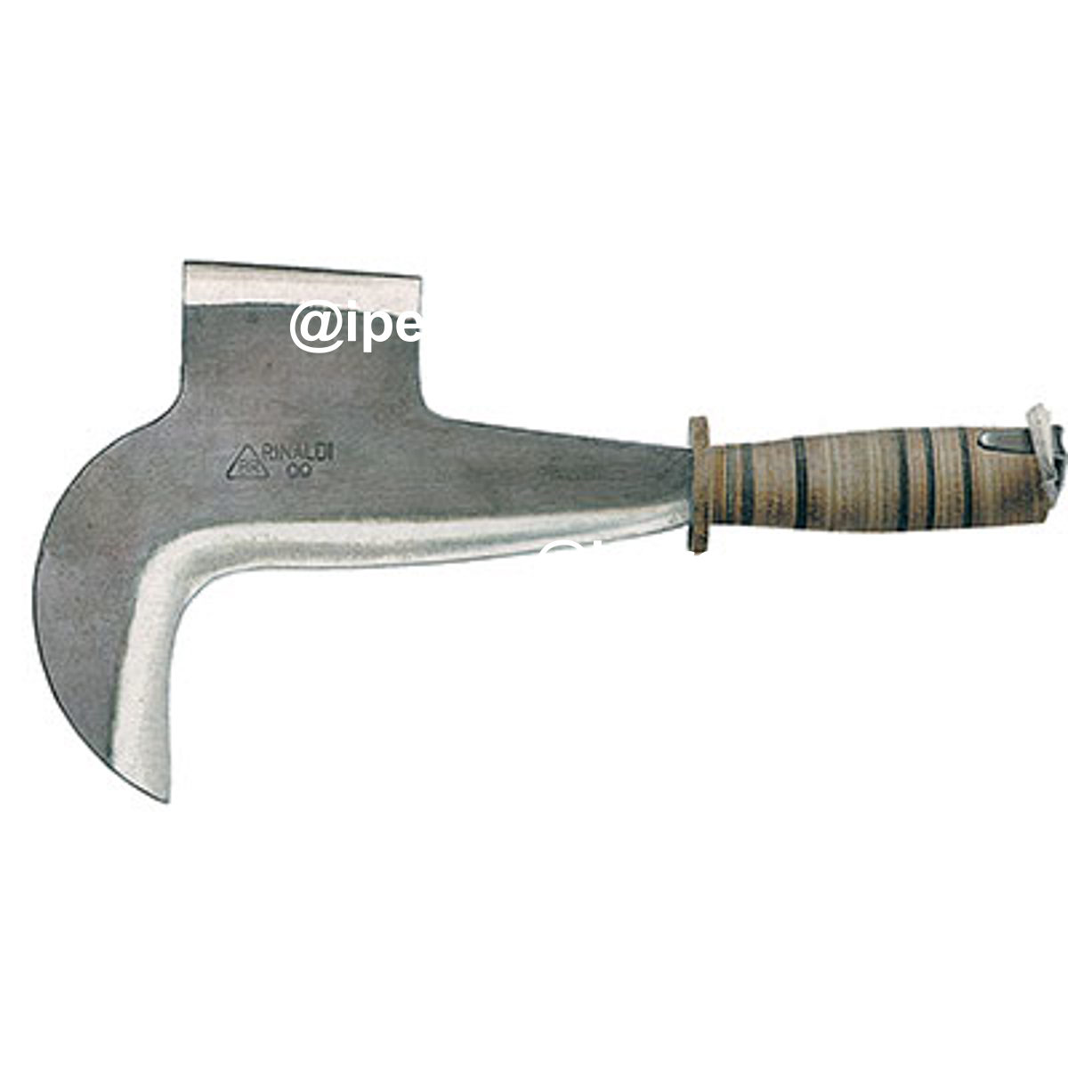 RONCOLA PENNATA TOSCANA 118 RINALDI ACCIAIO FORGIATO/CUOIO CM 23 N00