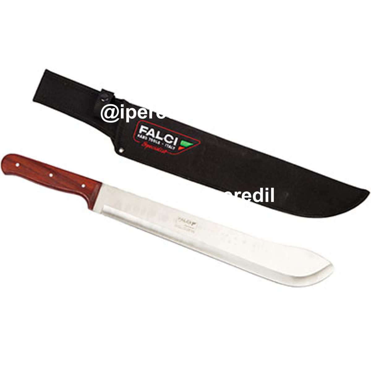 RONCOLA MACHETE FALCI ACCIAIO LAMINATO/LEGNO CM 50 + CUSTODIA