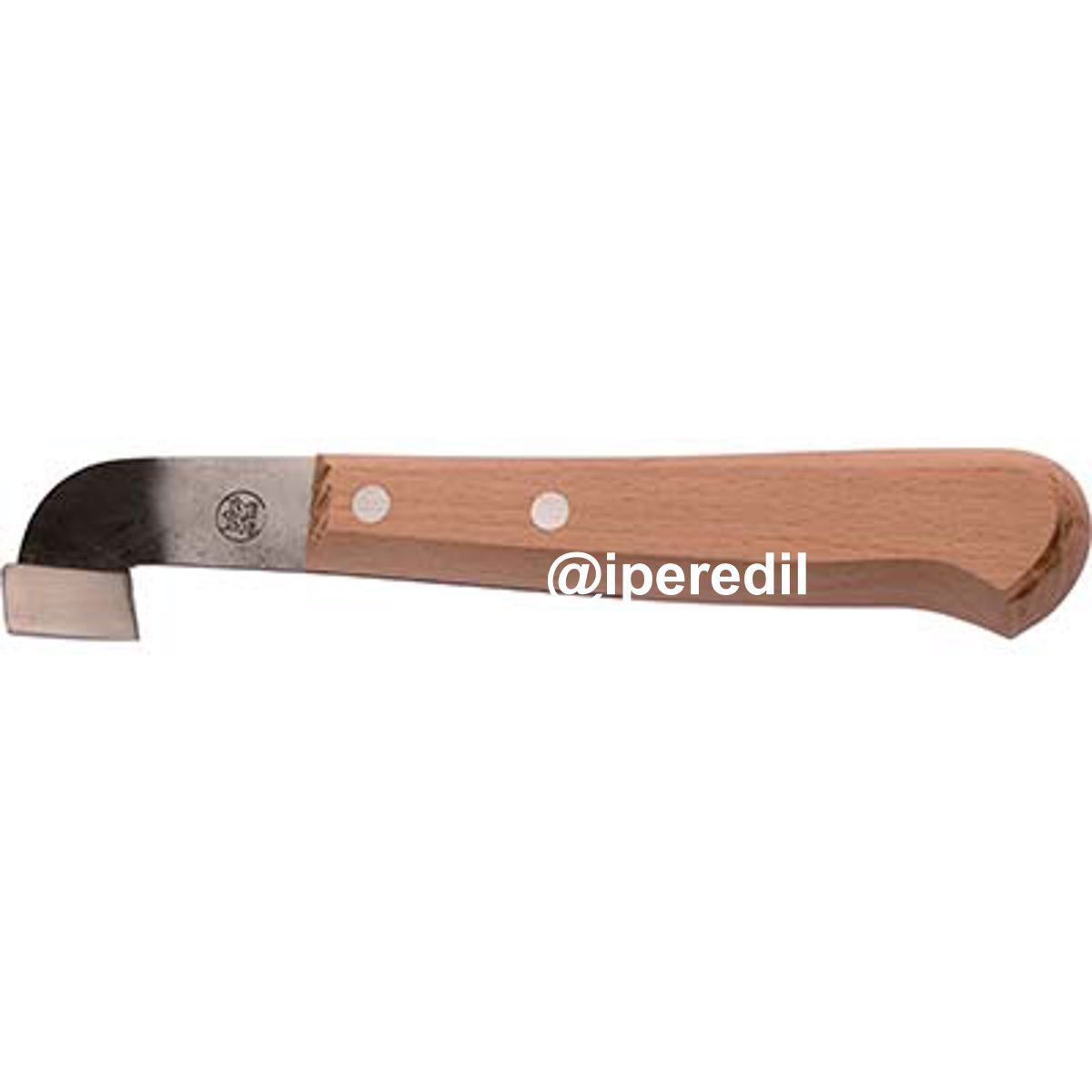 COLTELLO INNESTO DB 207 L DUE BUOI LEGNO/ACCIAIO CM 14
