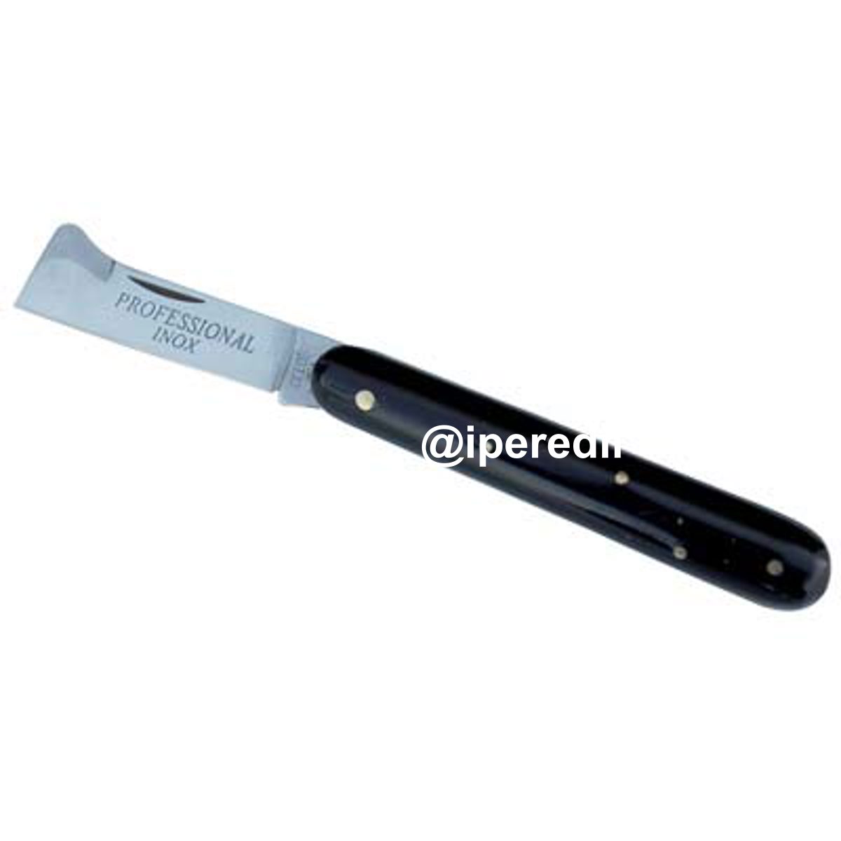 COLTELLO SERRAMANICO INNESTO 326 INOX/PLT CM 17