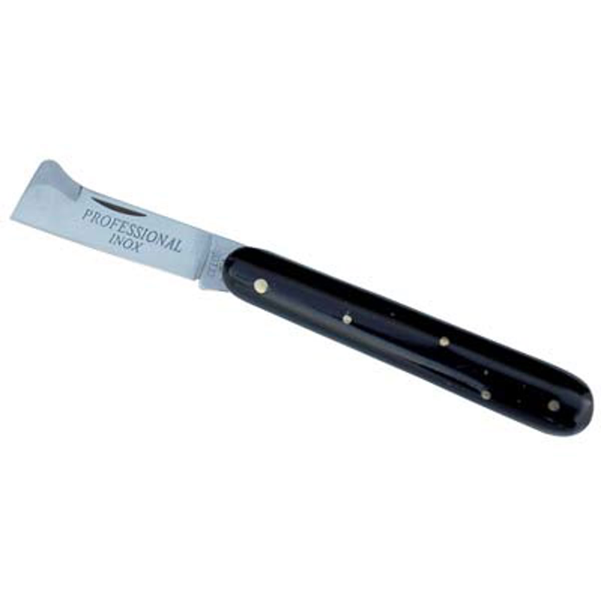 COLTELLO SERRAMANICO INNESTO 326 INOX/PLT CM 17