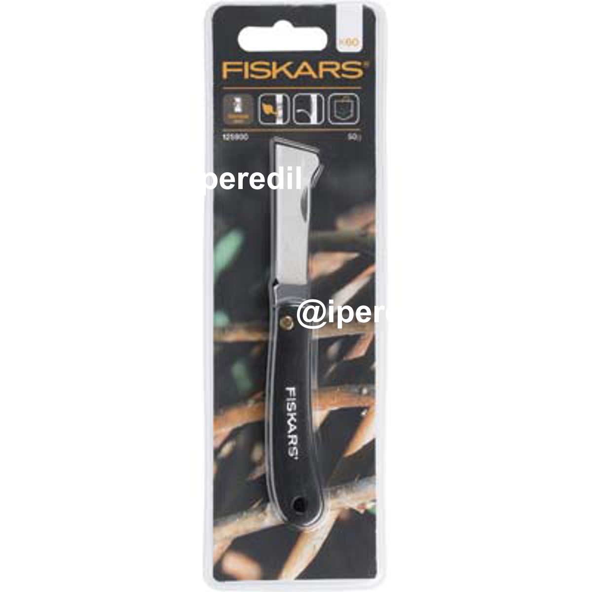 COLTELLO SERRAMANICO INNESTO K60 FISKARS MM 168
