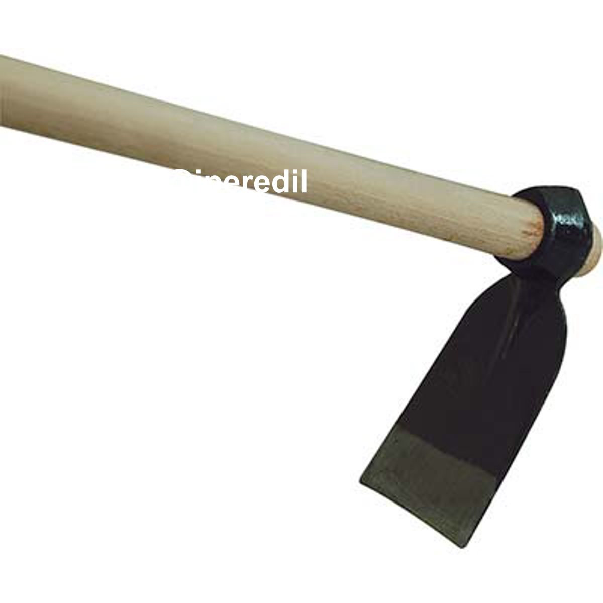 ZAPPA OCCHIO TONDO 016 + MANICO ORSATTI ACCIAIO FORGIATO/FAGGIO GR 400 MM 75X125 H.CM 130