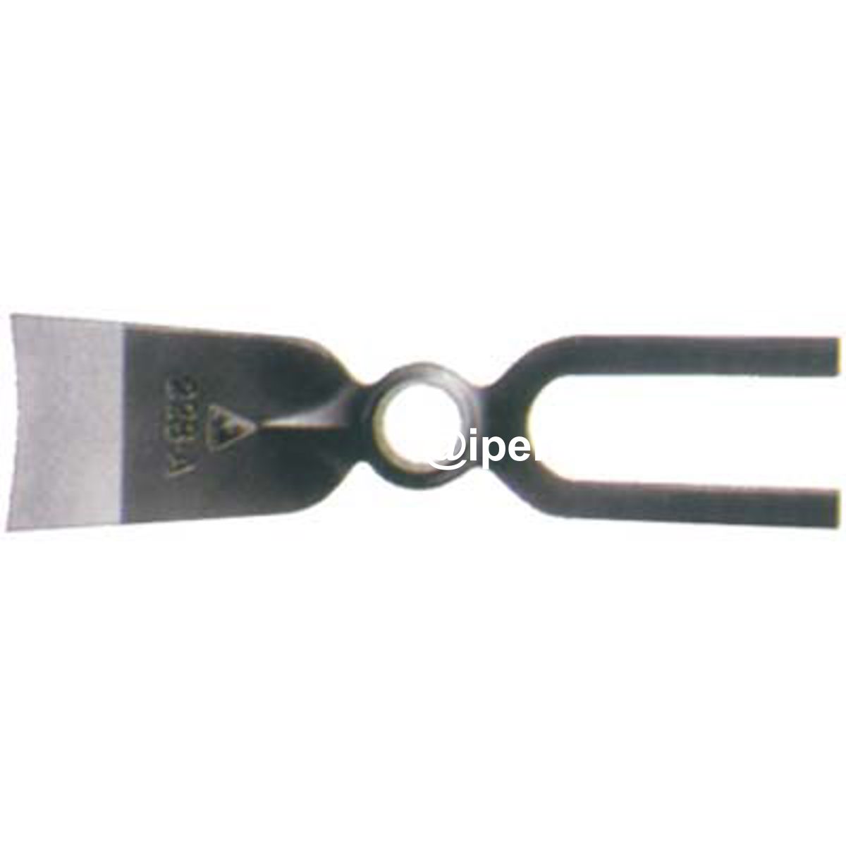 ZAPPA BIDENTE OCCHIO TONDO 228 BELLOTA 228C ACCIAIO FORGIATO GR 650 MM 80X325 SM.MM 36