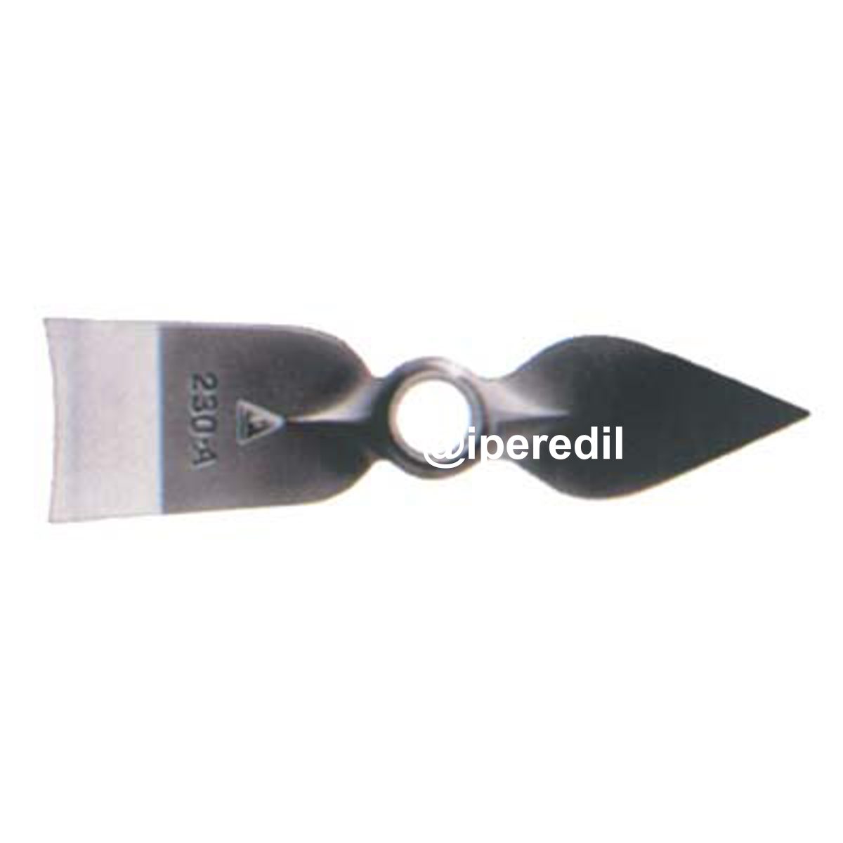 ZAPPA CUORE OCCHIO TONDO 230B BELLOTA ACCIAIO FORGIATO GR 525 MM 110X130 SM.MM 32