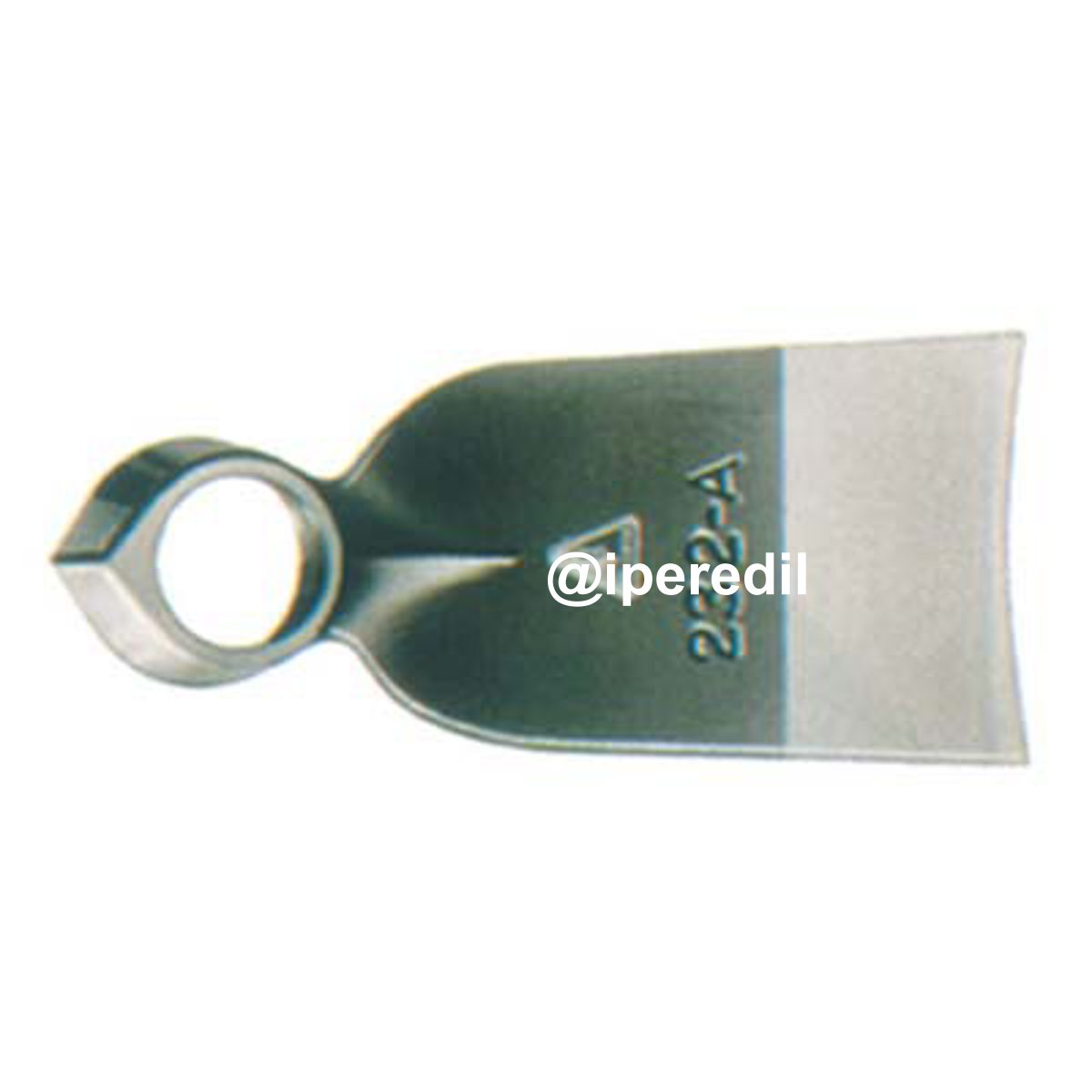 ZAPPA OCCHIO TONDO 232A BELLOTA ACCIAIO FORGIATO GR 300 MM70X110 SM.MM 32