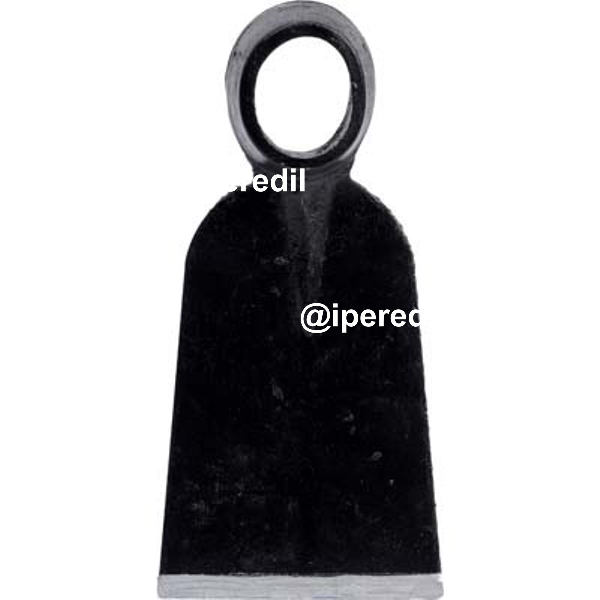 ZAPPA TOSCANA OCCHIO OVALE 350 ORSATTI ACCIAIO FORGIATO GR 500 MM 100X135 SM.MM 32X24