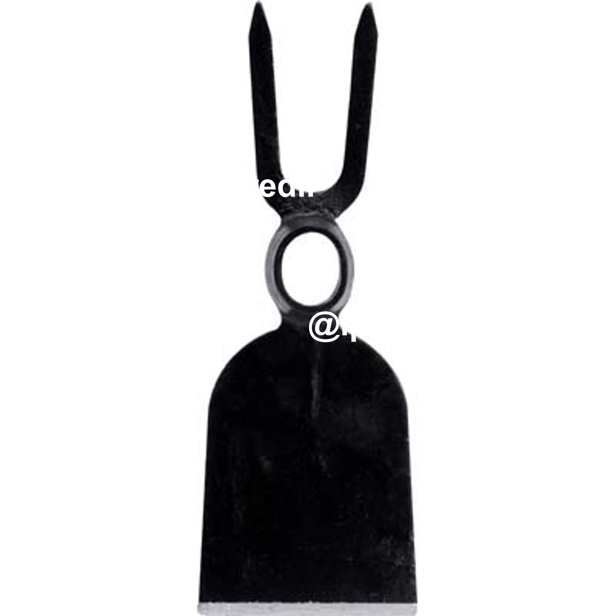 ZAPPA BIDENTE TOSCANA OCCHIO OVALE 335 STARS ACCIAIO FORGIATO GR 480 MM 65X280 SM.MM 32X24