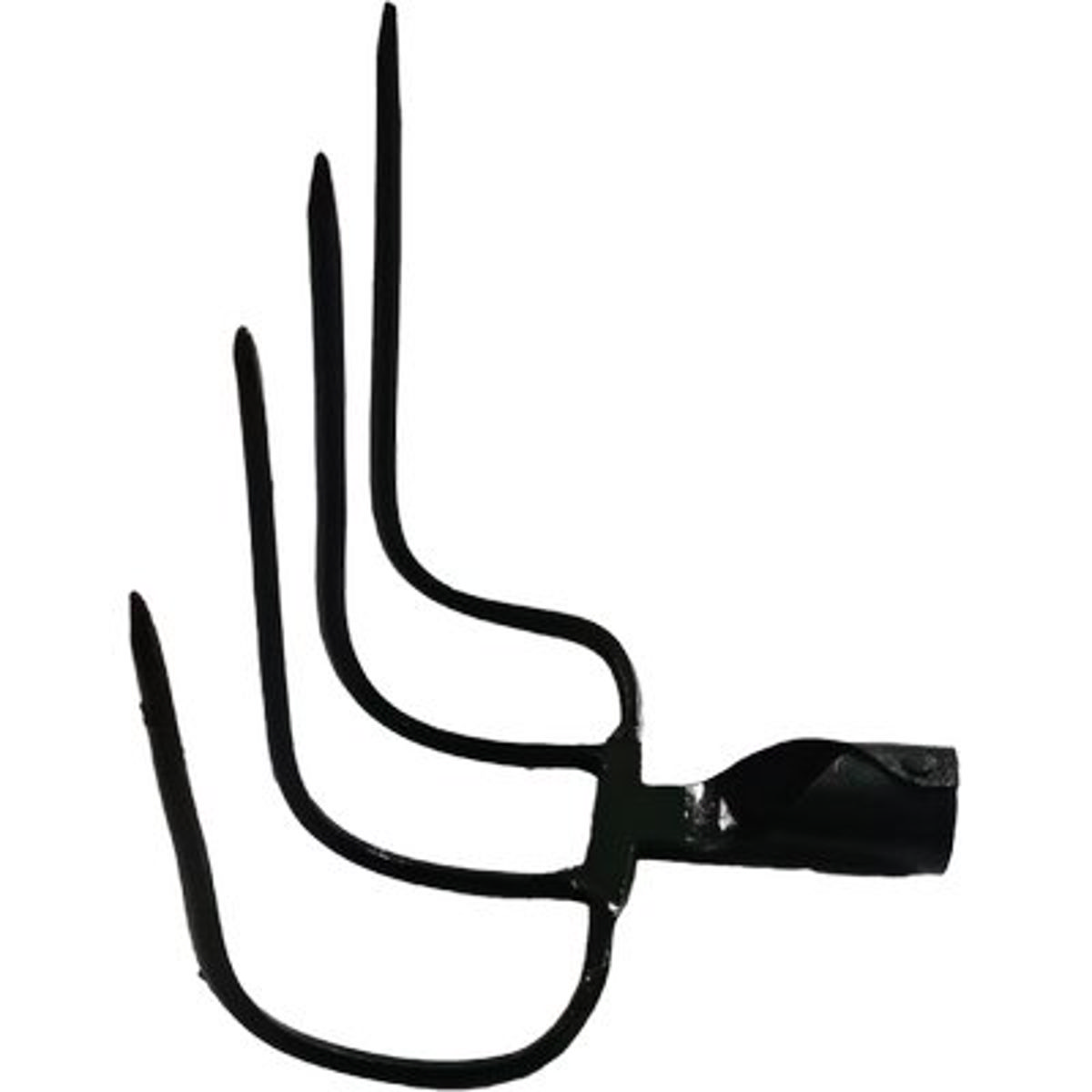 FORCA CURVA A RAMPINO STARS ACCIAIO FORGIATO DENTI 4 - 01332708