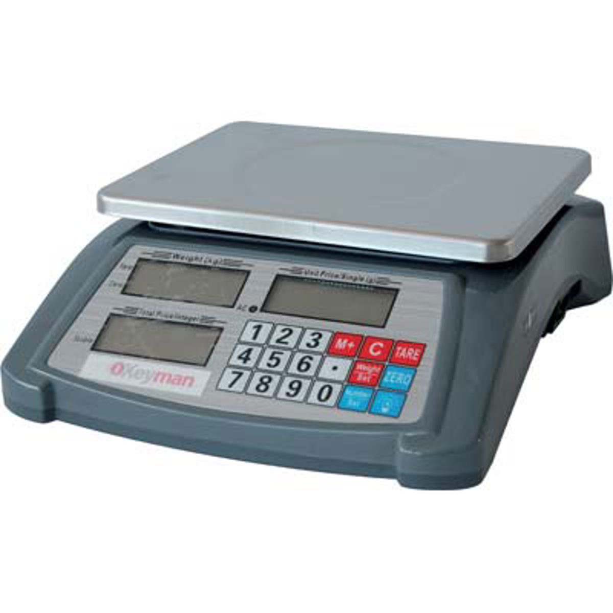 BILANCIA CONTAPEZZI DIGITALE 420155 EFFE KG 30/GR 1 DISPLAY LCD PIATTO CM 28X20