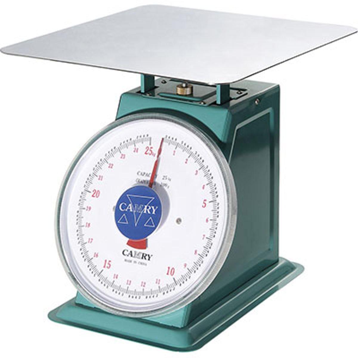 BILANCIA MECCANICA CUCINA 420490 EFFE KG 50/GR 200 + PIATTO ACCIAIO INOX CM 32X32
