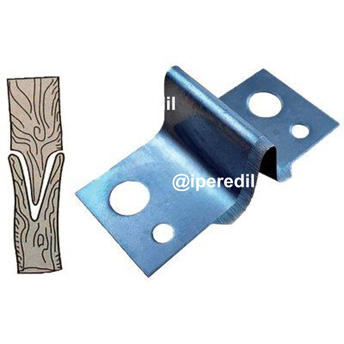 LAMA PINZA INNESTATRICE INCASTRO 4T + COMPLEMENTARE