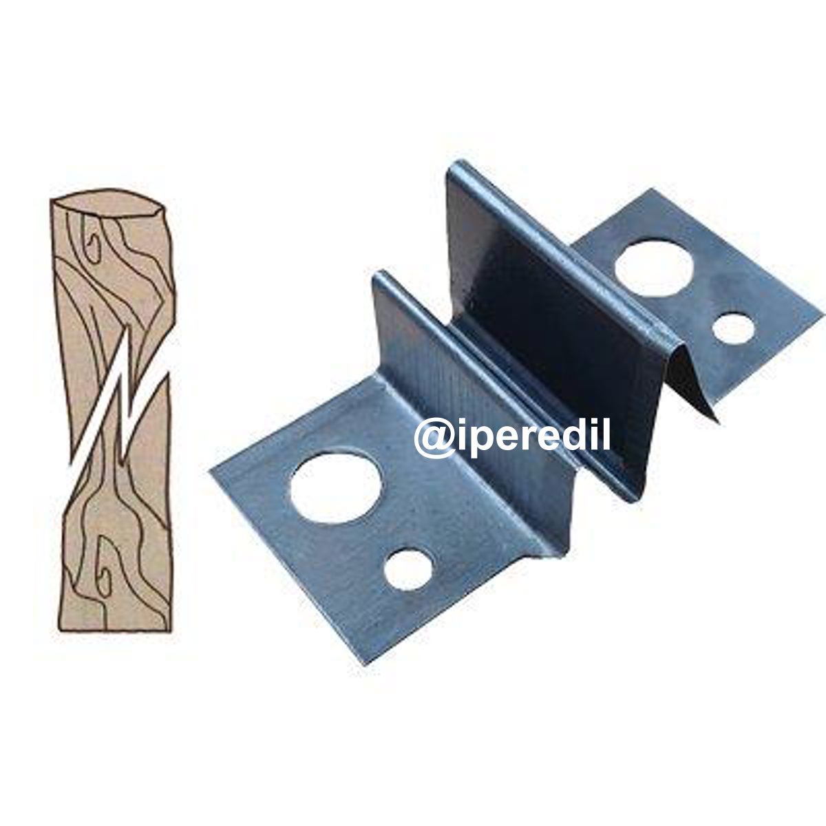 LAMA PINZA INNESTATRICE DOPPIO SPACCO INGLESE 4T