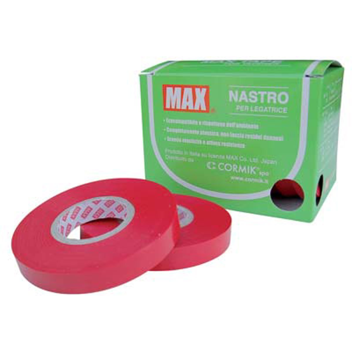 NASTRO X LEGATRICE ORIGINALE MAX ROSSO MM 11 ML 16 CF=PZ 10 - 01524377