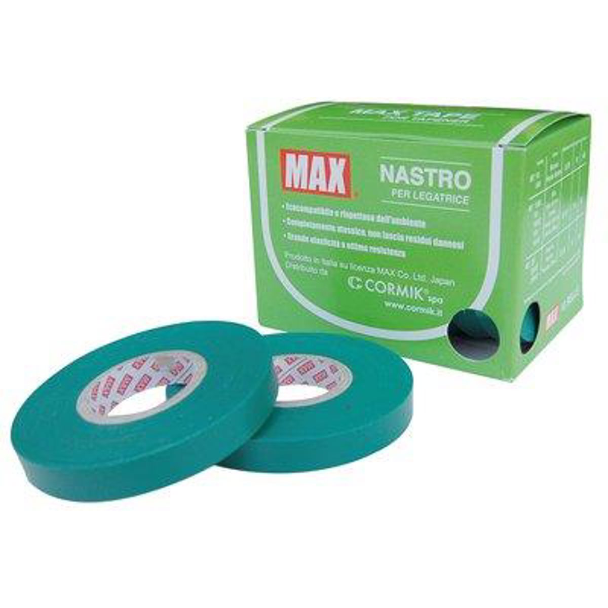 NASTRO X LEGATRICE ORIGINALE MAX VERDE MM 11 ML 26 CF=PZ 10 - 01524404