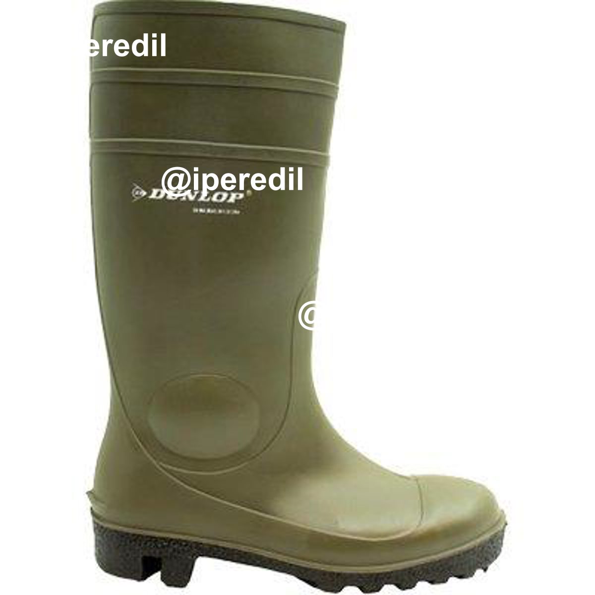 STIVALE PVC ANTINFORTUNIO WORK-ITS DUNLOP VERDE S5 43