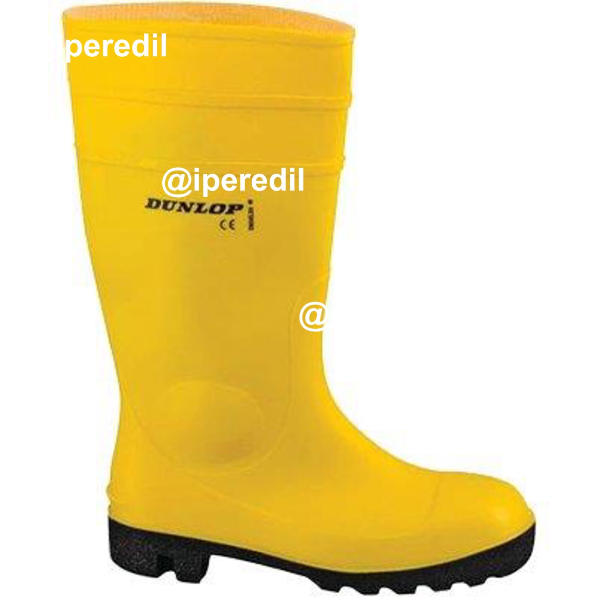 STIVALE PVC ANTINFORTUNIO WORK-ITS DUNLOP GIALLO S5 40