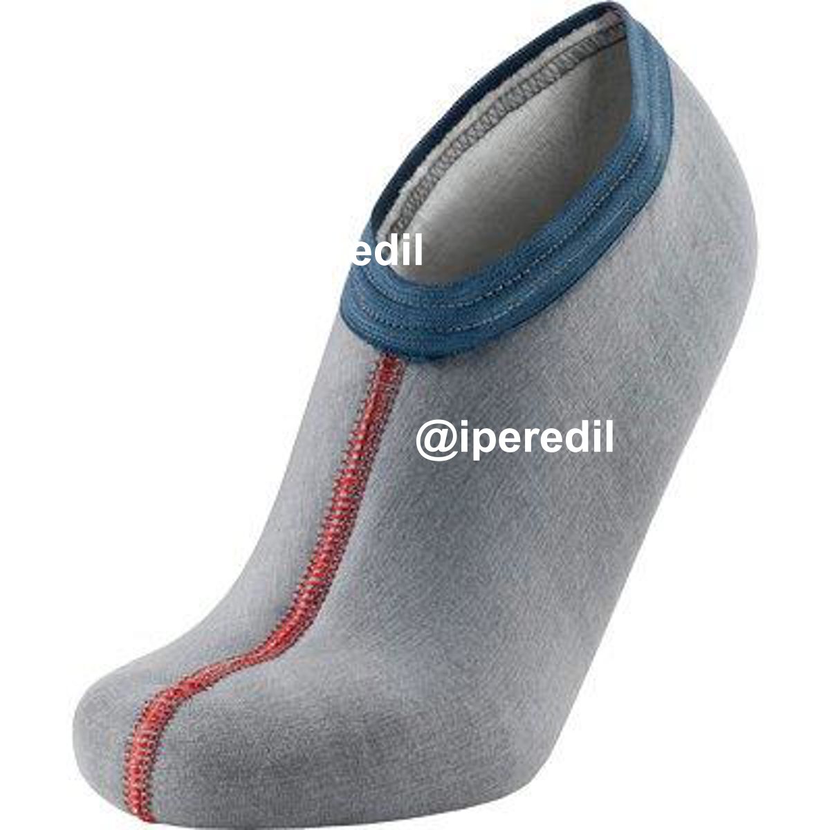 CALZEROTTO STIVALE COTONE GRIGIO 41