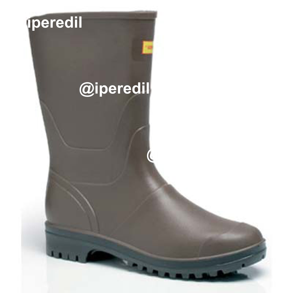 STIVALE GOMMATEX TRONCHETTO CARRARMATO MA-CRI MARRONE 46